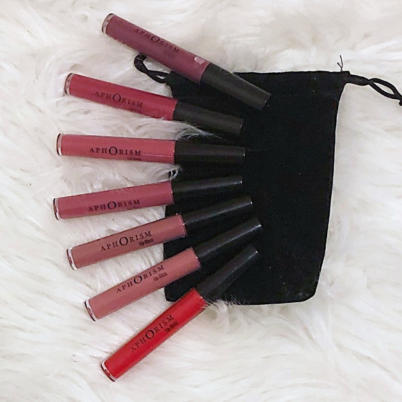 Aphorism Other - 3/$25 🆕Aphorism 7 Set Pink & Red Shade Lip Gloss